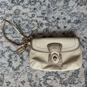 Authentic Coach Wristlet